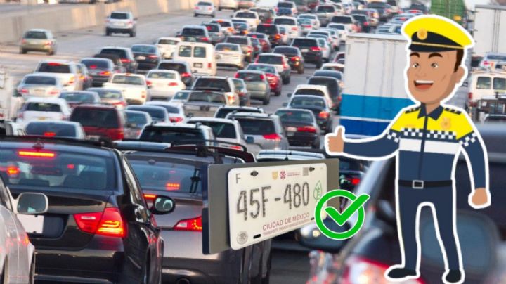 ¡Evita multas! Estas son las portaplacas que no están permitidas en CDMX