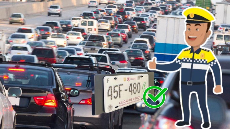 Portaplacas que están prohibidas y ameritan multa en la CDMX