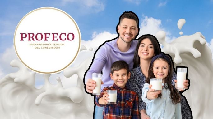 La marca de leche que sí es leche y está aprobada por Profeco