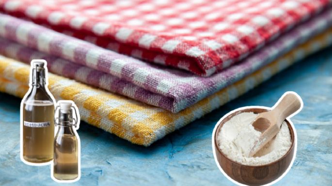 ¿Cómo desinfectar los trapos de cocina antes de lavarlos?