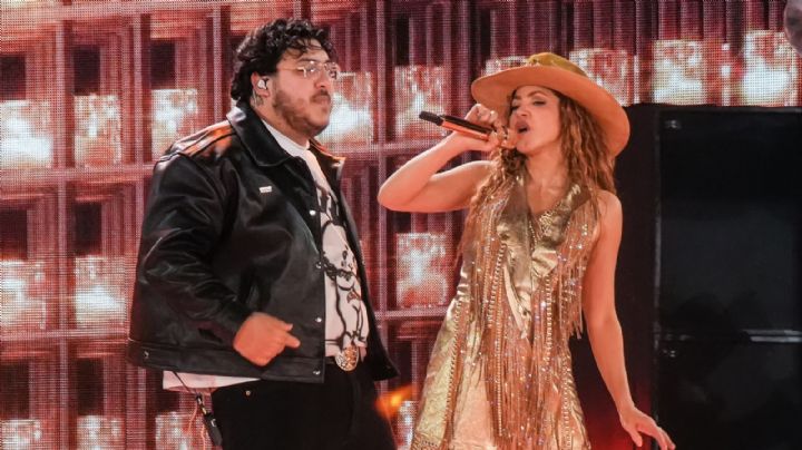 Grupo Frontera sorprende como invitado especial en el cuarto concierto de Shakira en CDMX VIDEO