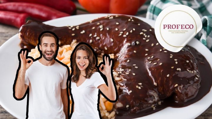 El mole más sabroso y con nutrientes, según Profeco