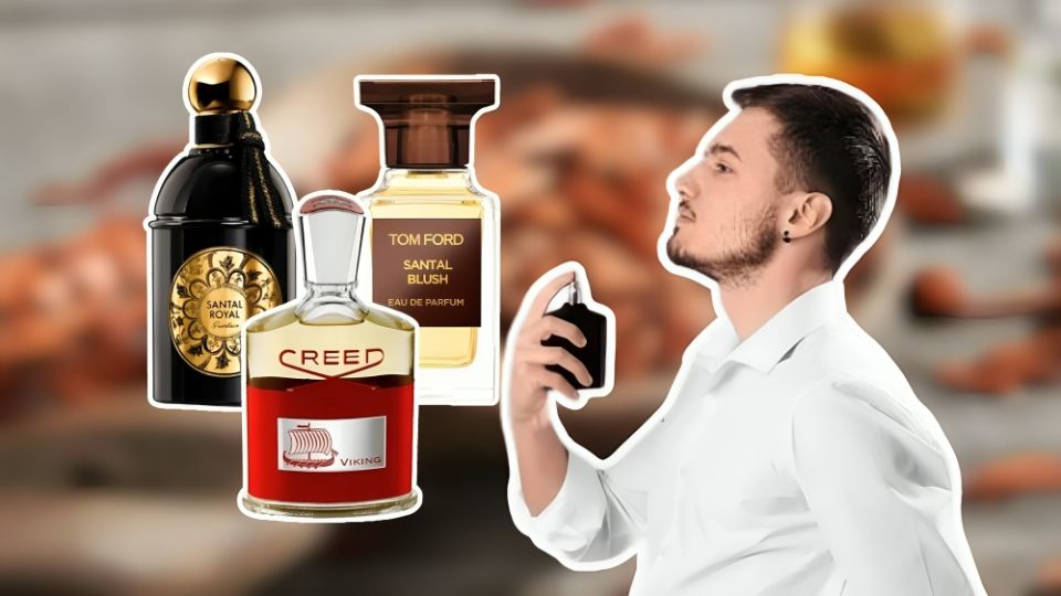 Perfumes para hombres de sándalo