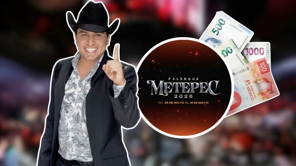 Julión Álvarez en el Palenque de Metepec 2025