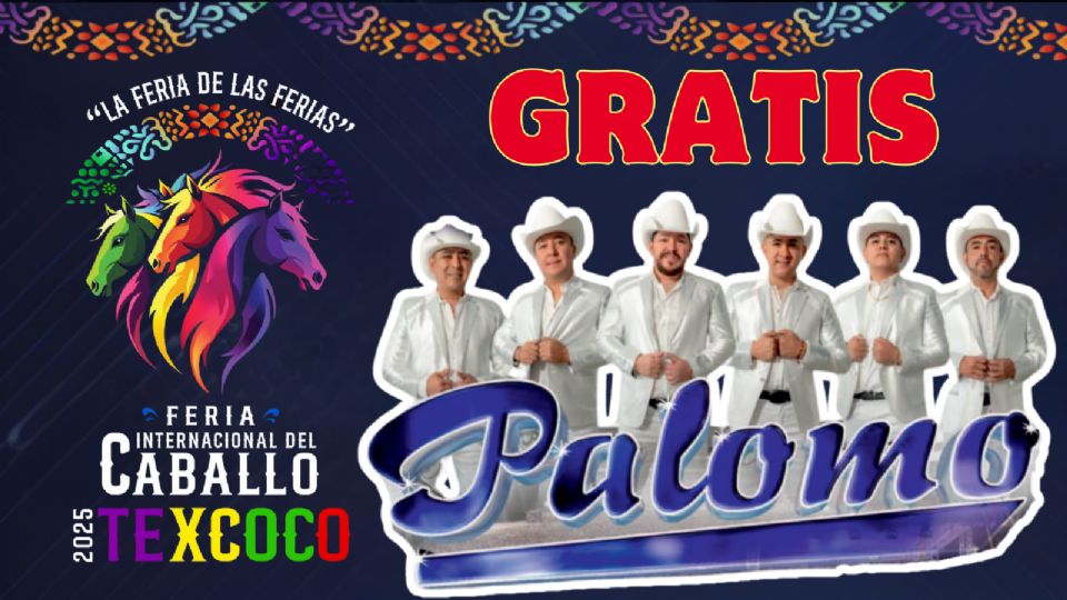 Estos son los primeros artistas que se presentarán GRATIS en la Feria Internacional del Caballo Texcoco 2025
