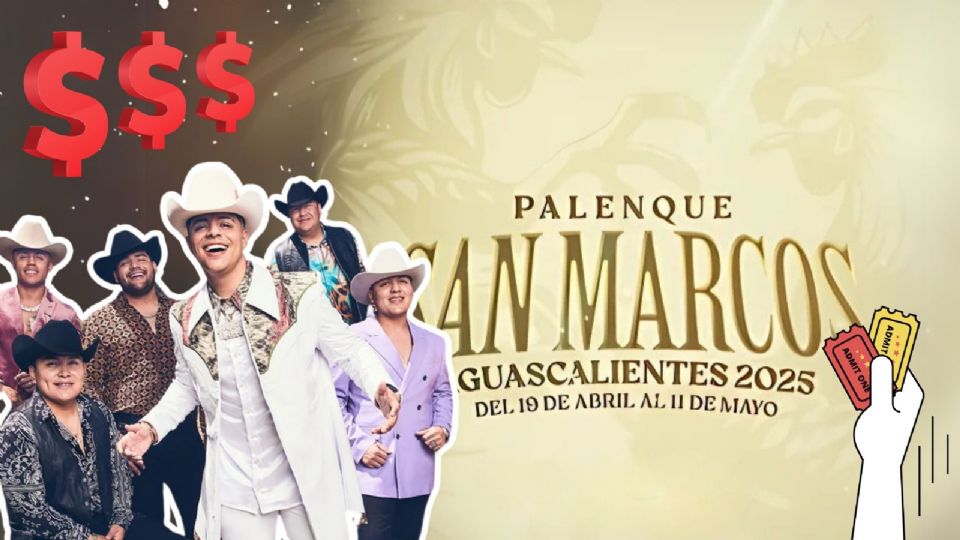 ¿Aún hay boletos para Grupo Firme en el Palenque de San Marcos 2025?