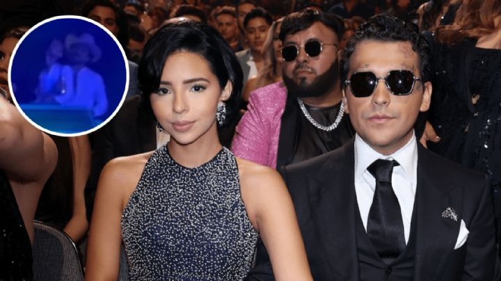 Captan a Aguilar Aguilar y Christian Nodal entre besos y abrazos en la Feria de las Fresas 2025 VIDEO