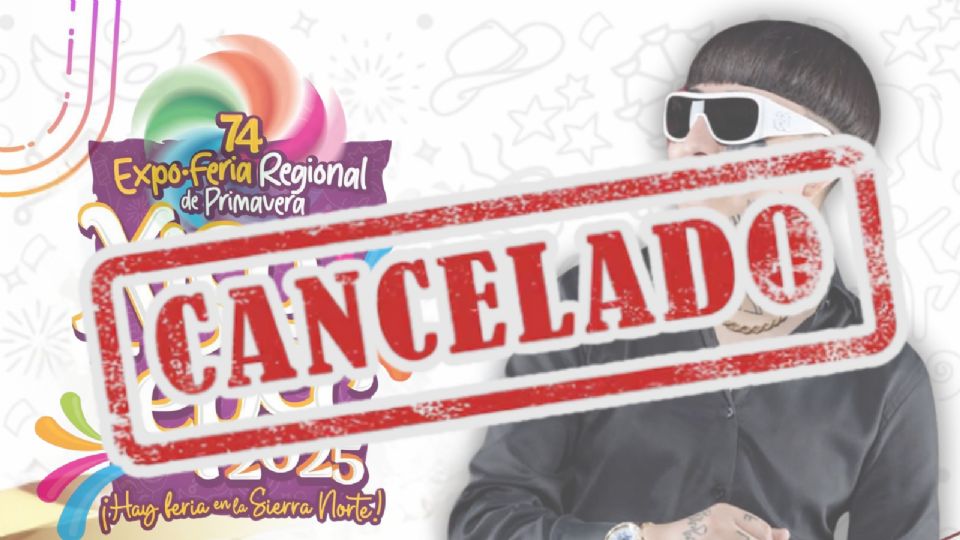 Cancelan concierto de Dani Flow en Puebla