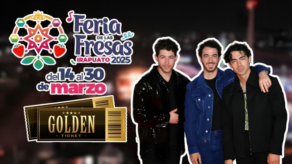 Jonas Brothers en la Feria de las Fresas Irapuato 2025