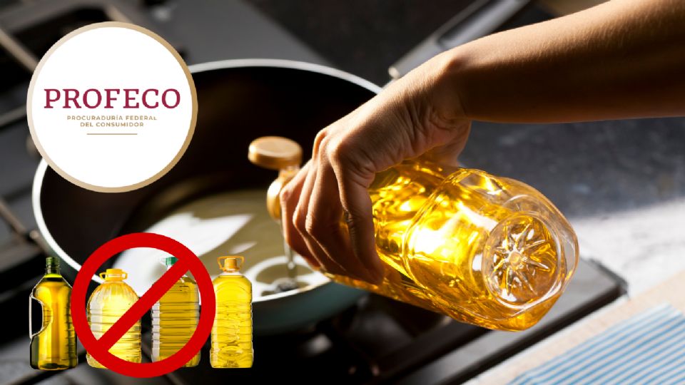 Estas marcas de aceite de cocina no son recomendadas por Profeco