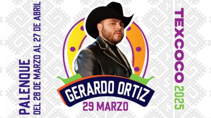 Gerardo Ortiz arrasa en el palenque de la Feria del Caballo Texcoco 2025