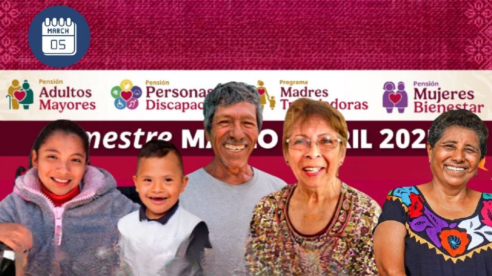 Calendario de pagos de los programas del Bienestar 5 de marzo 2025