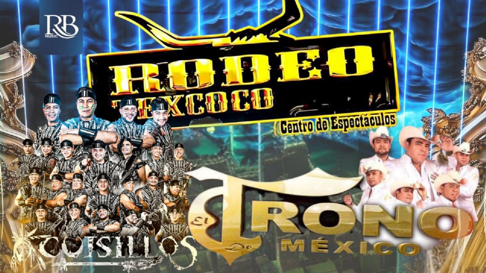 El Rodeo Texcoco se engalanará con la presencia de estas agrupaciones