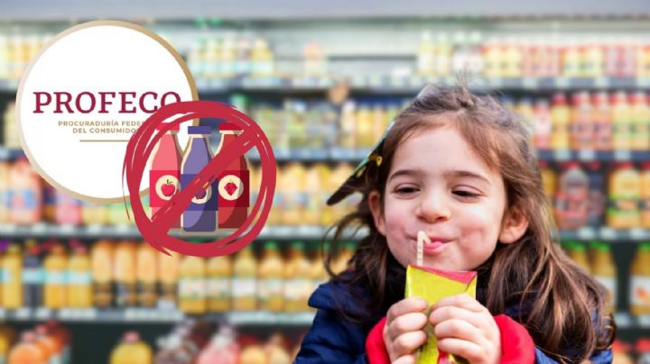 Estas son las bebidas saborizadas que debes evitar darle a tu hijo según Profeco