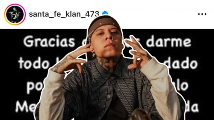 Santa Fe Klan preocupa a sus fans tras emotivo mensaje a Dios