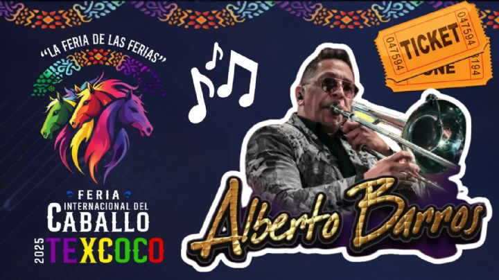 Feria del Caballo Texcoco 2025: Lista completa de zonas y precios para el concierto de Alberto Barros
