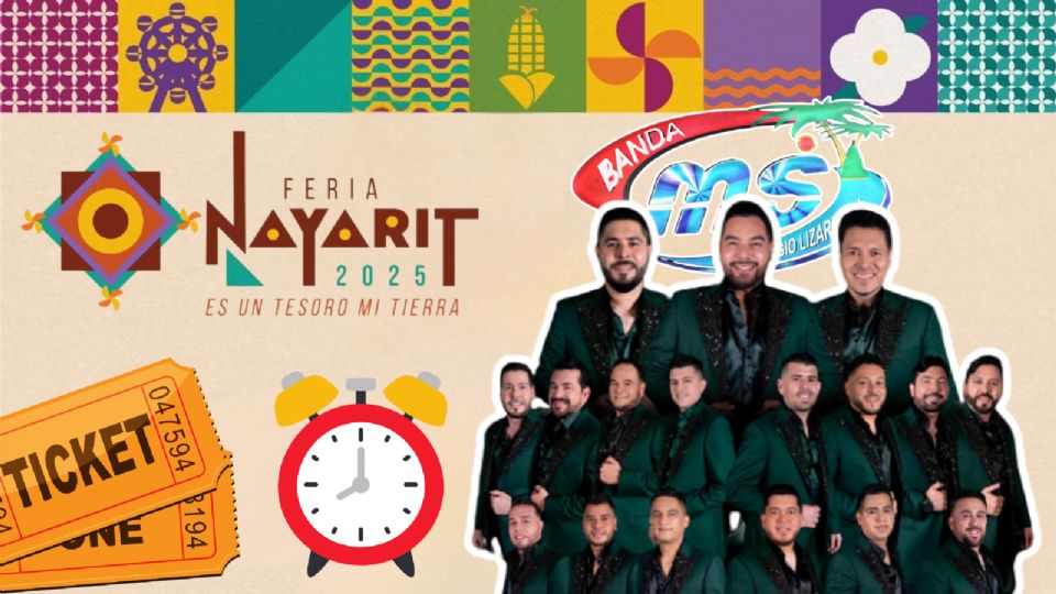 La Banda MS se presentará HOY en la Feria Nayarit 2025