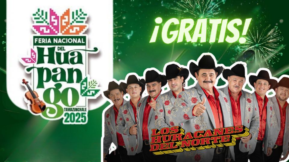 Estos son los artistas que se presentarán HOY en la apertura de la Feria Nacional del Huapango Tamazunchale 2025