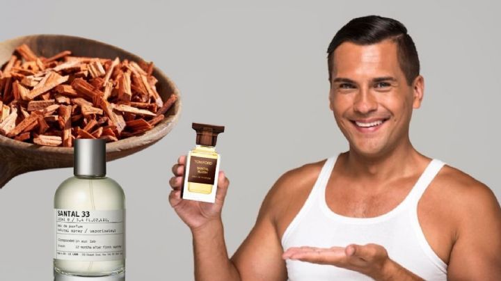 2 perfumes de hombre que huelen rico y fresco, pero con notas de sándalo