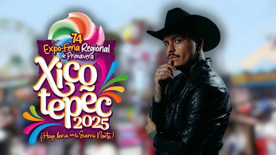 Christian Nodal en la Feria de la Primavera Xicotepec 2025