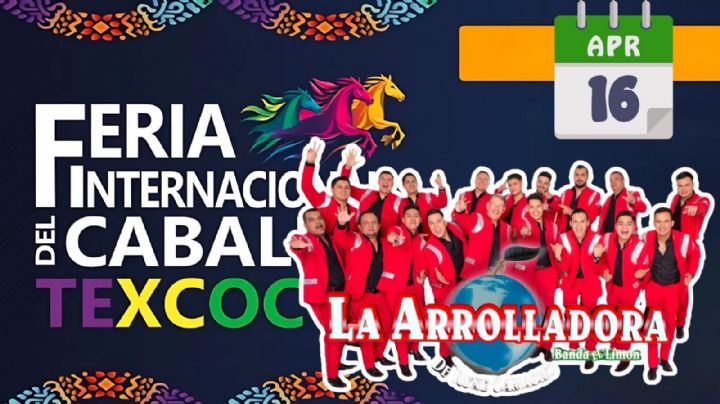 Feria del Caballo Texcoco 2025: Artista que dará concierto HOY 16 de abril