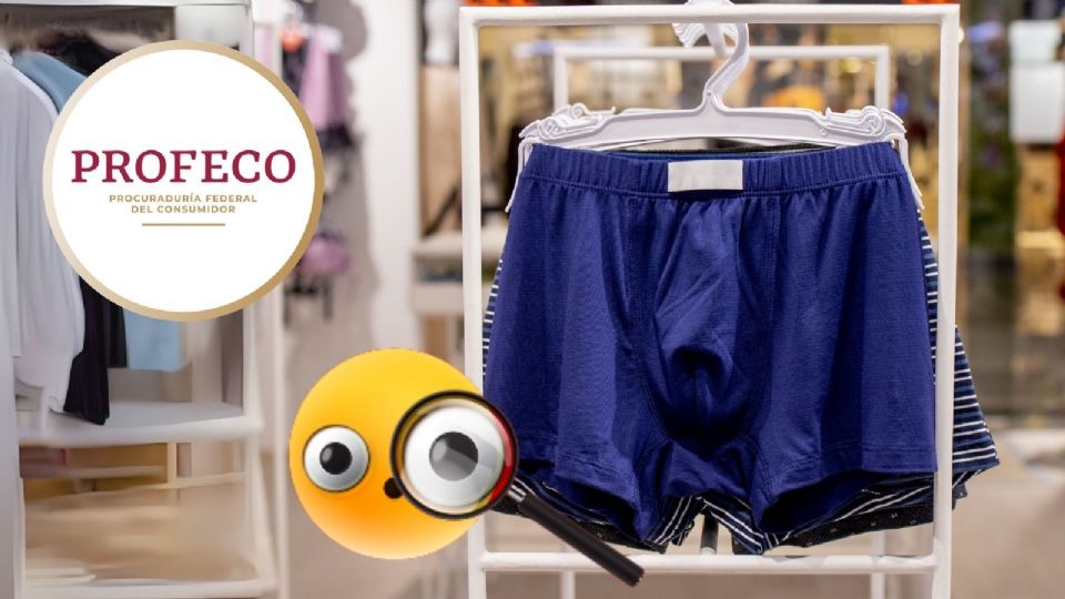 Las mejores marcas de bóxers para hombre según Profeco