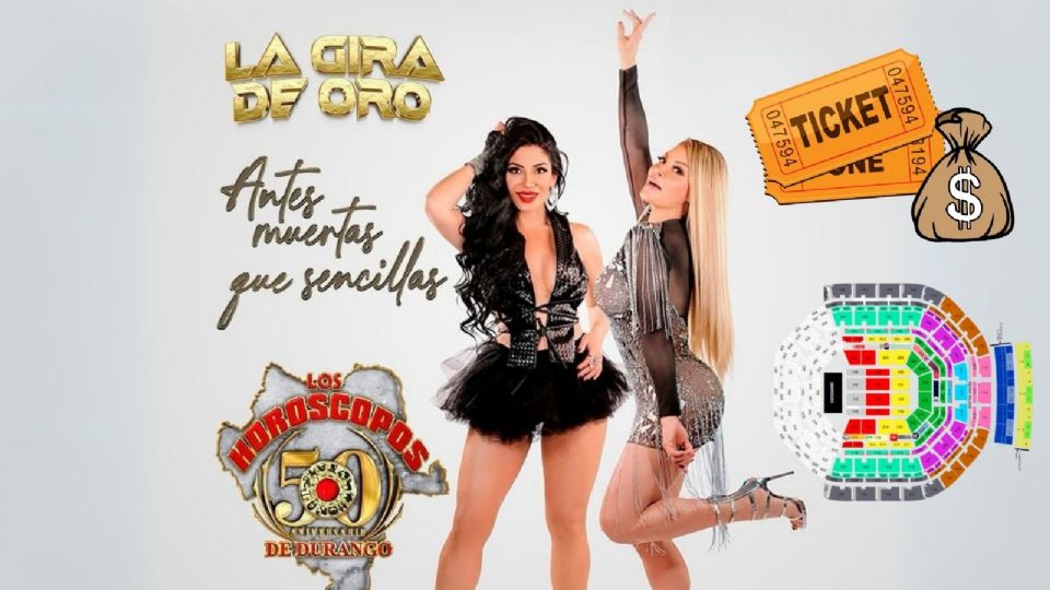Precio de los boletos para Los Horóscopos de Durango en la Arena CDMX