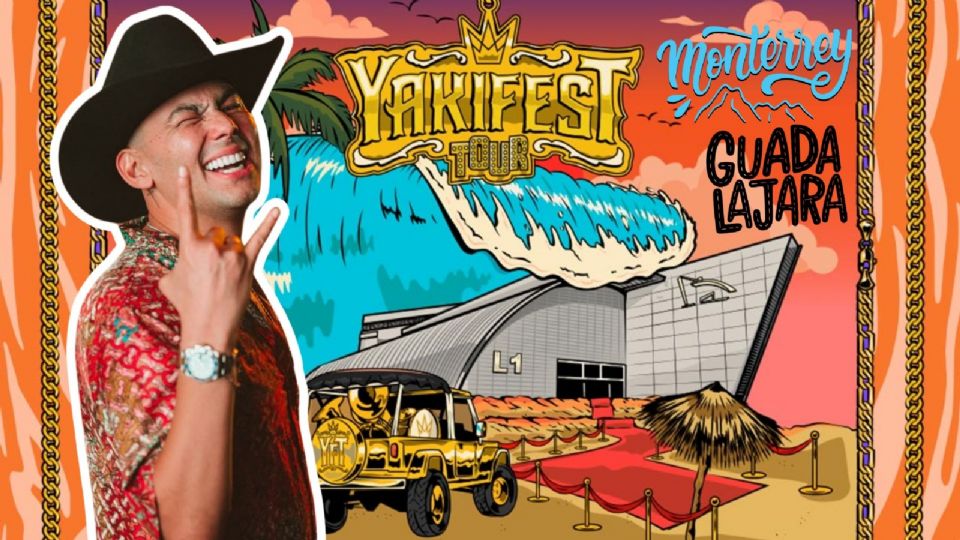 El Yaki lleva su gira YAKIFEST fuera de Mazatlán