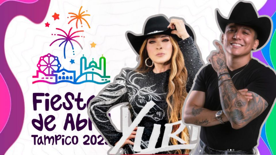 Estos son los artistas que se presentarán HOY en las Fiestas de Abril Tampico 2025