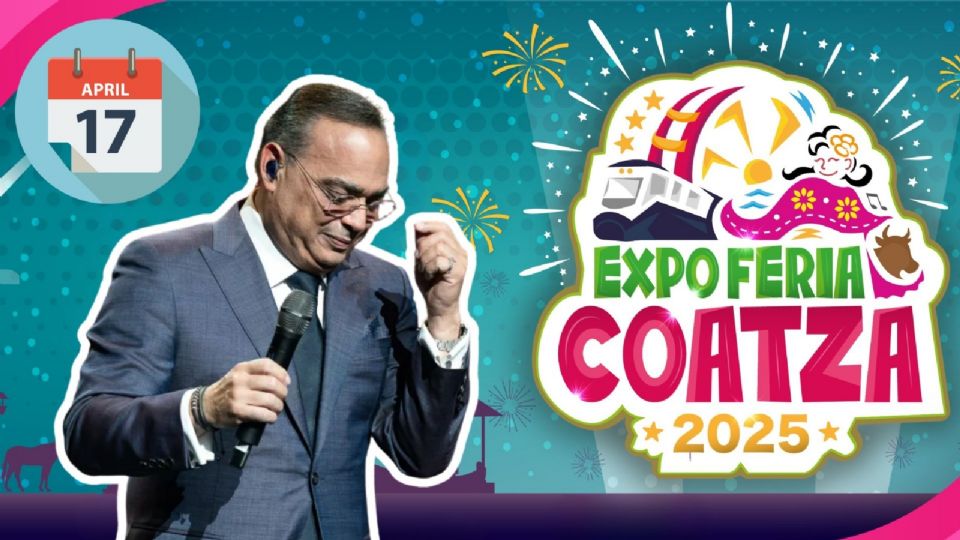 Gilberto Santa Rosa encabeza un increíble programa para la Expo Feria Coatza 2025