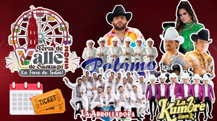 Feria Valle de Santiago 2025: Cartelera completa de artistas que darán concierto en Guanajuato; fechas y costo