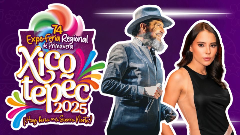 Estos son los artistas que se presentarán HOY en la Feria de la Primavera Xicotepec 2025.