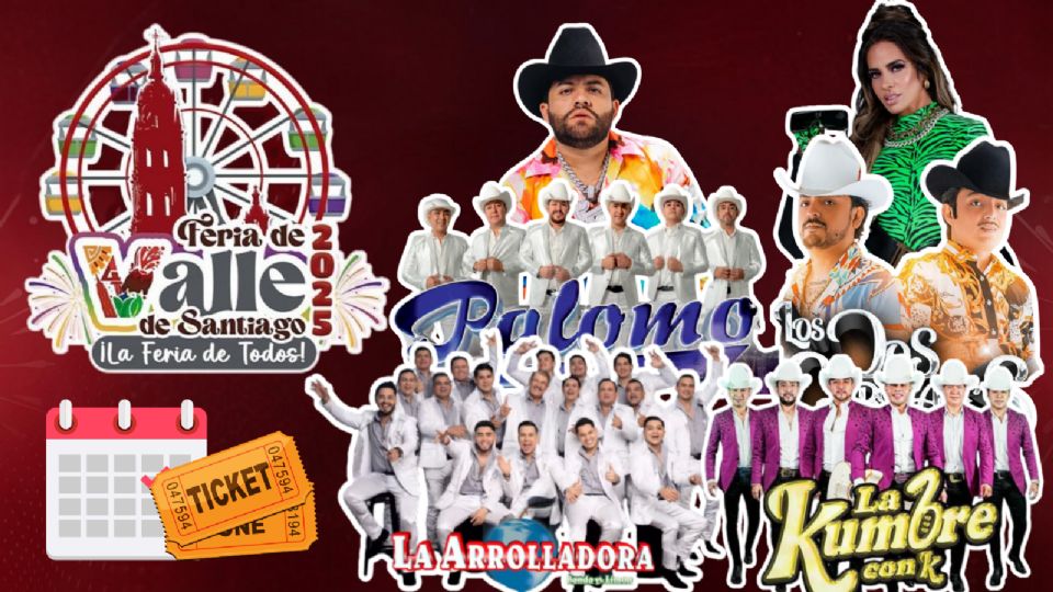 Estos son los artistas que se presentarán en la Feria Valle de Santiago 2025