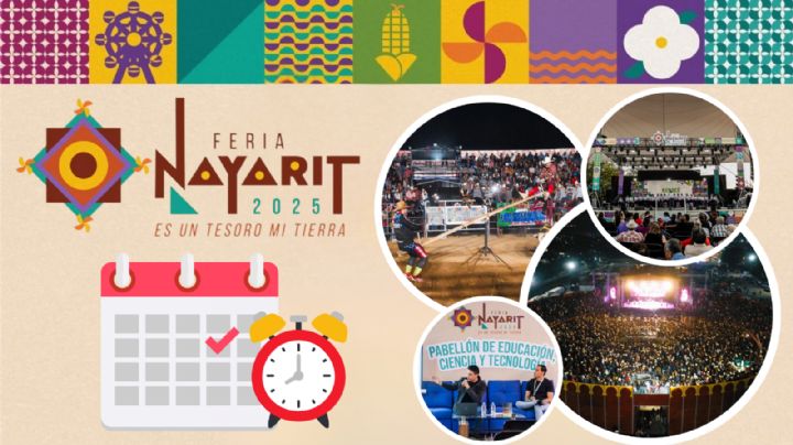 Feria Nayarit 2025: Programa completo de artistas y actividades de HOY 2 de abril