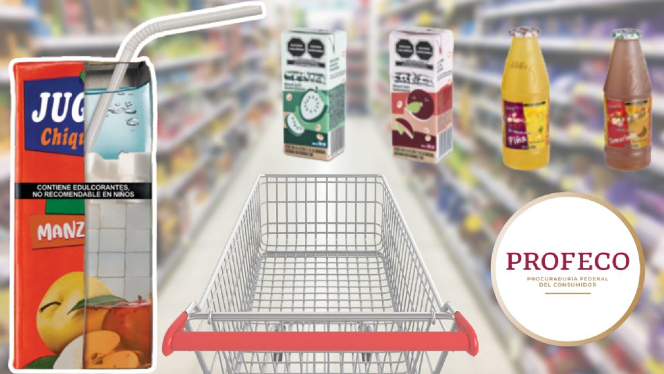 Profeco no recomienda estas marcas de jugos para niños