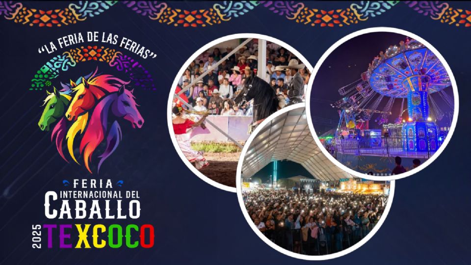 La Feria del Caballo Texcoco está en su máximo esplendor.