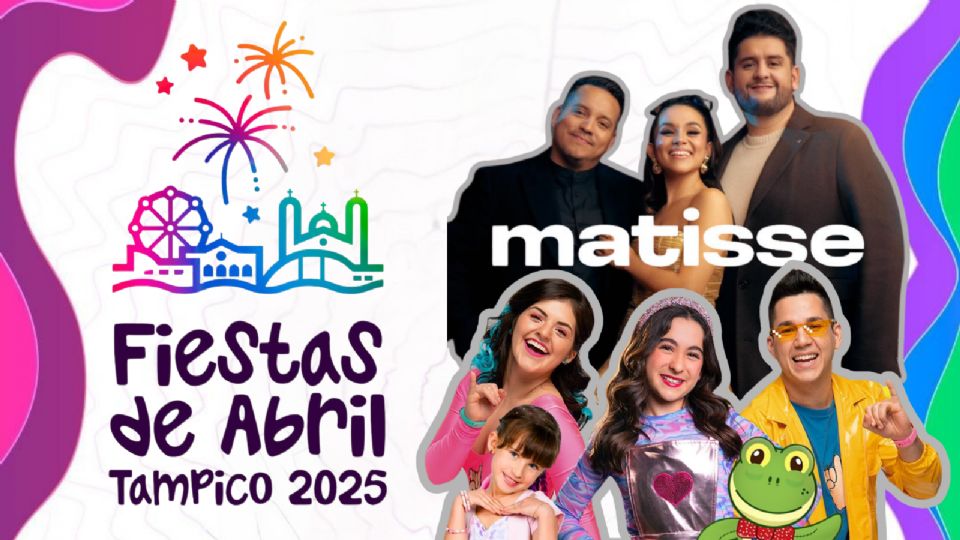 Estos son los artistas que se presentarán HOY en las Fiestas de Abril Tampico 2025