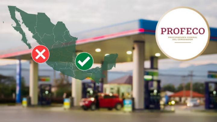 Profeco revela mapa para conocer las gasolineras con los precios más bajos