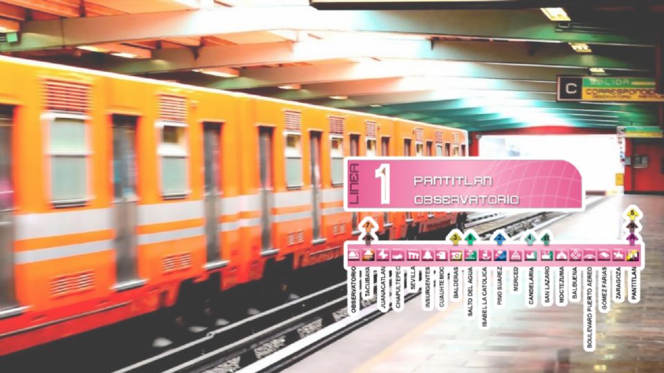 La Línea 1 del Metro aún sigue en mantenimiento.