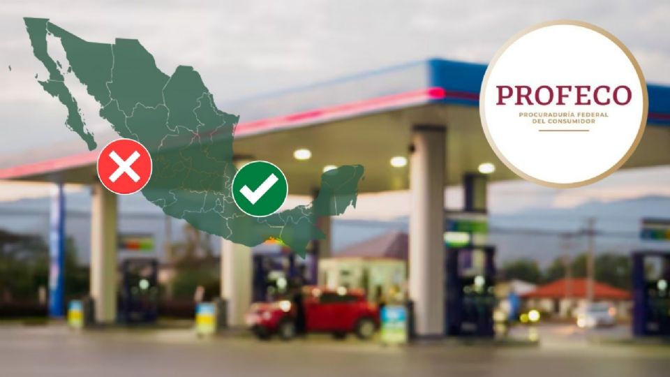 Profeco pone a disposición de los usuarios un mapa interactivo para conocer las gasolineras  con precios bajos