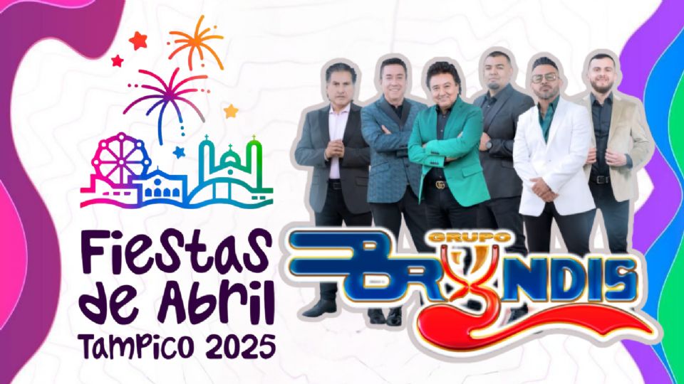 Bryndis se presentará HOY en las Fiestas de Abril Tampico 2025