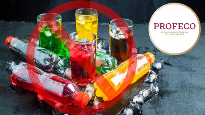 Los refrescos que tienen exceso de azúcar y son parte de una lista negra, según Profeco
