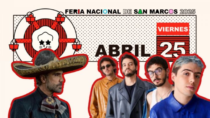 Feria Nacional de San Marcos 2025: Cartelera de artistas y programa de actividades para HOY