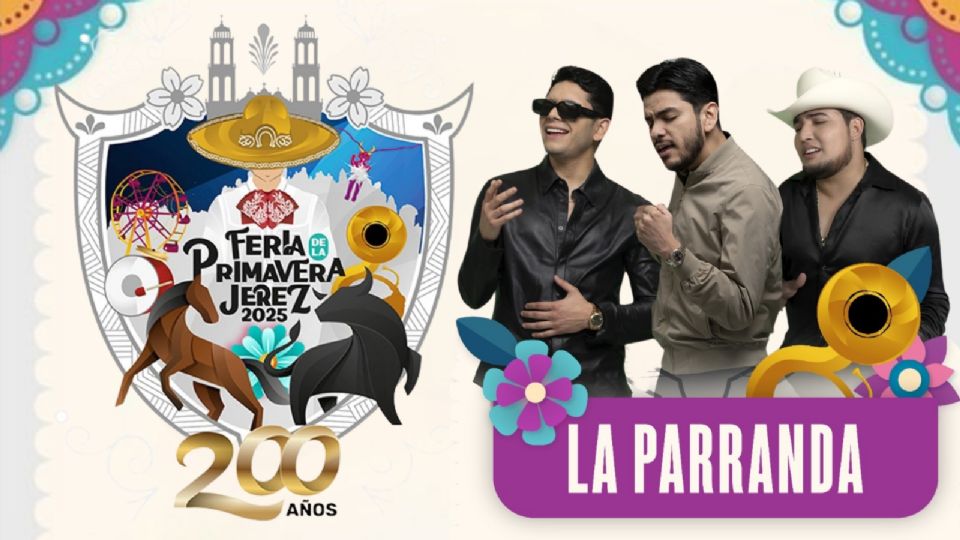 La Parranda Tour se presentará HOY en la Feria de la Primavera Jerez 2025