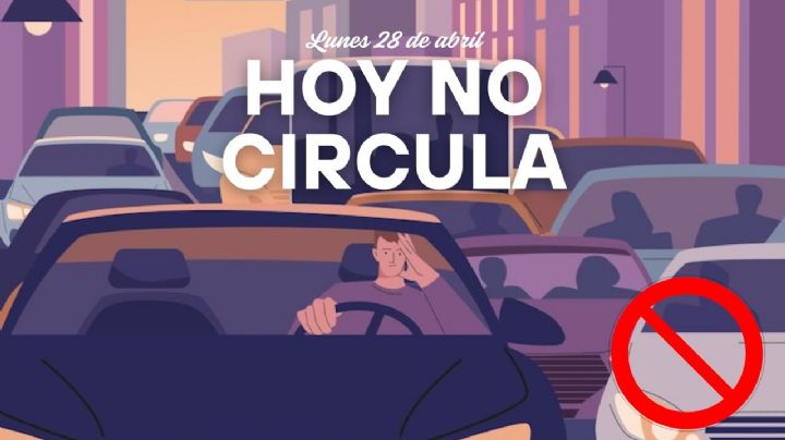 Hoy No Circula CDMX y Edomex, lunes 28 de abril: Autos y color de engomado que descansan
