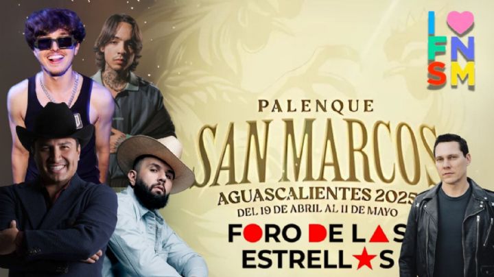 Feria Nacional de San Marcos 2025: Cartelera de conciertos esta semana del 28 de abril al 4 de mayo