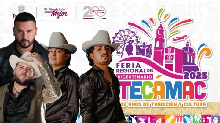 Feria Regional de Tecámac 2025: Artistas que darán concierto GRATIS esta semana del 28 de abril al 4 de mayo