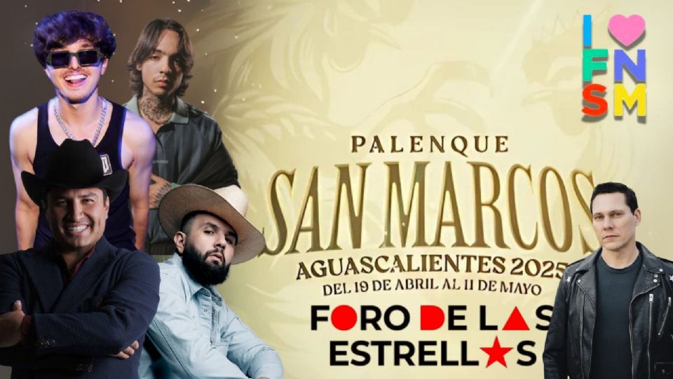 Cartelera de artistas de esta semana en la FNSM 2025