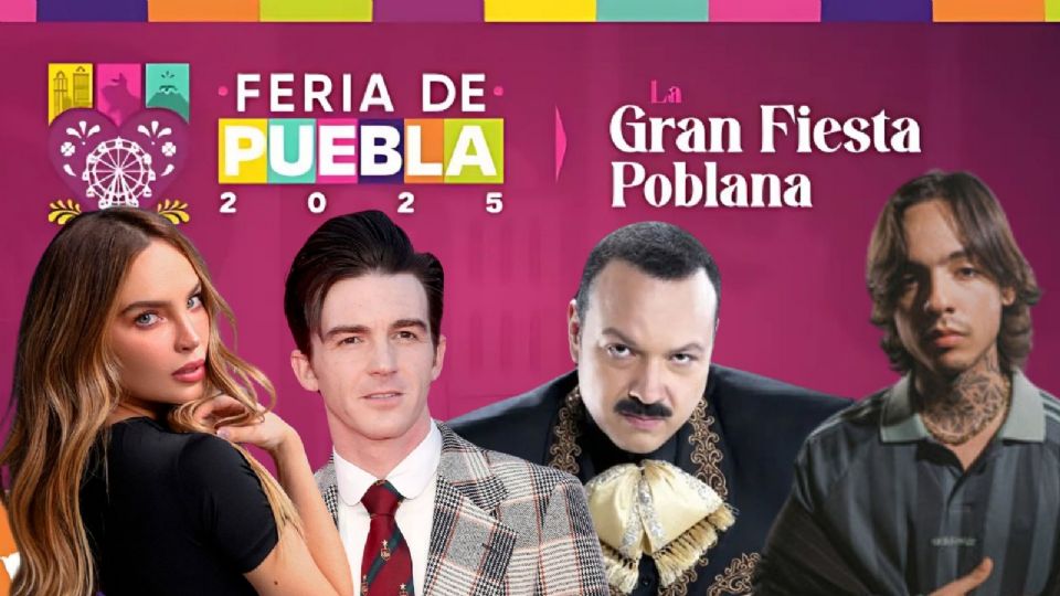 Cartelera de artistas de esta semana para la Feria de Puebla 2025