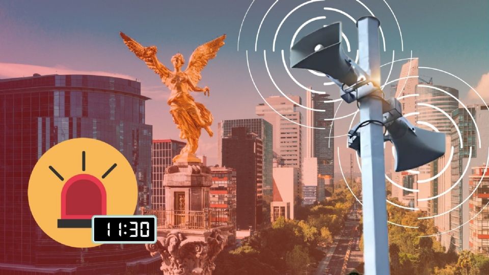 ¿A qué hora sonará la alerta sísmca HOY'